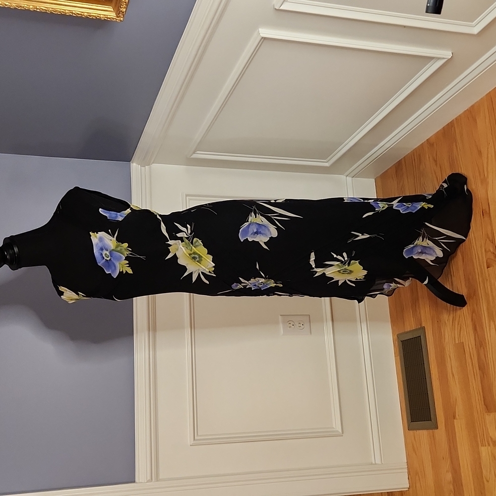 Black Silk Dress